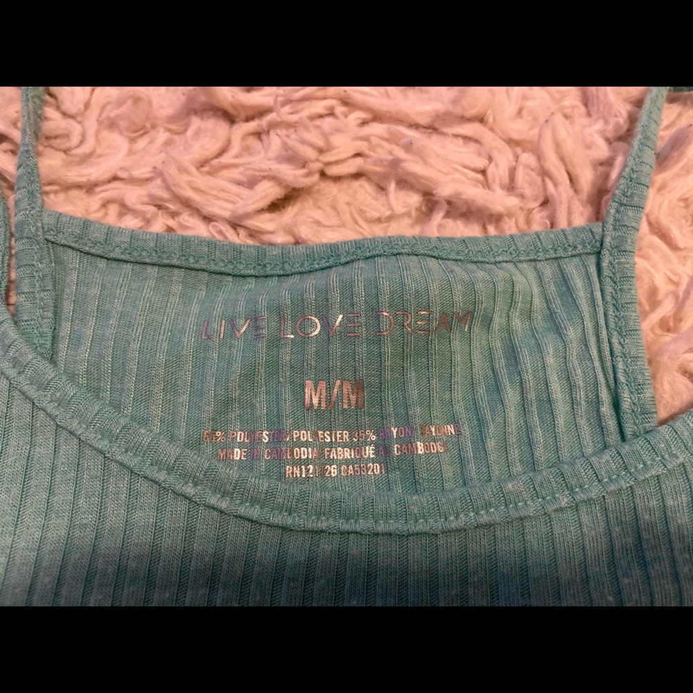 Light Blue Tank Top - Picture 3 of 4